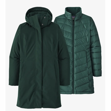 Jacket Patagonia Women Tres 3 in 1 Parka Northern Green Outdoorsupply